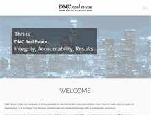 Tablet Screenshot of dmcinvestments.com